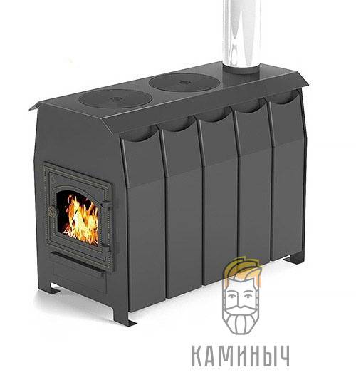 Отопительная Печь Везувий "Комфорт 300" (ДТ-3С) по Супер Ценам в Каминыче