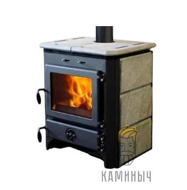 Печь-камин MBS VULKAN S (с камнем) — Каминыч