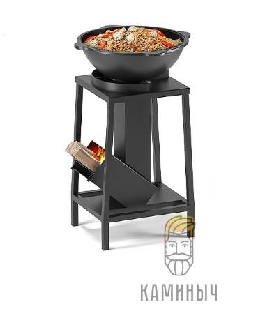 Печь под казан Везувий &quot;Ракета Союз&quot; — Каминыч