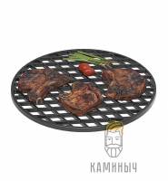 Решетка гриль чугунная Везувий "Стейк" 450 мм