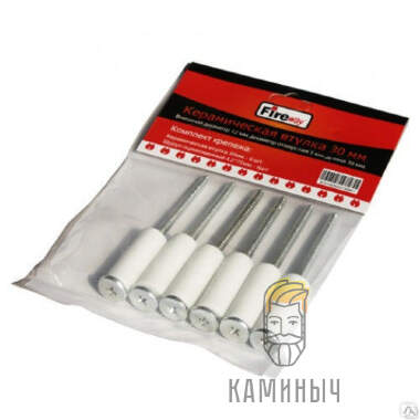 Втулка керамическая дистанционная 30х12мм (6шт.+6 саморезов) — Каминыч