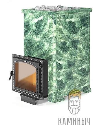 Печь для бани Везувий "Легенда Русский Пар" 24 (240) Змеевик &mdash; Каминыч