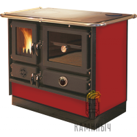 Печь-камин MBS THERMO MAGNUM PLUS 4D RED