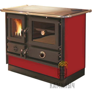 Печь-камин MBS THERMO MAGNUM PLUS 4D RED — Каминыч