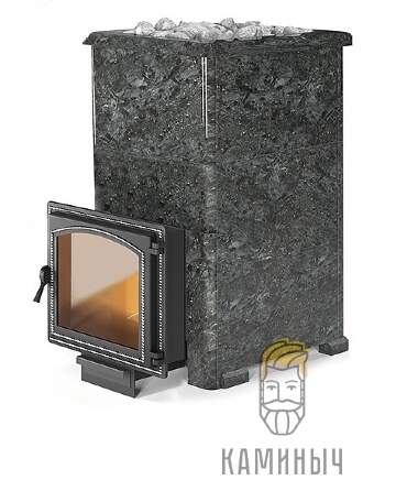 Печь для бани Везувий &quot;Легенда Русский Пар&quot; 24 (240) Пироксенит — Каминыч