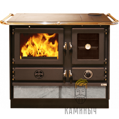 Печь-камин MBS SUPER THERMO MAGNUM STONE 4D (с камнем) — Каминыч