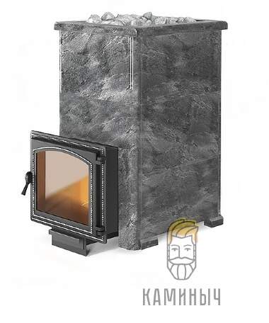 Печь для бани Везувий "Легенда Русский Пар" 24 (240) Талькохлорит &mdash; Каминыч