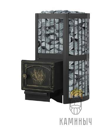 Печь для Бани Везувий Ураган Стандарт 12 (ДТ-3) — Каминыч