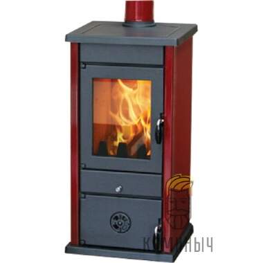 Печь-камин MBS VESTA ECO DARK RED — Каминыч