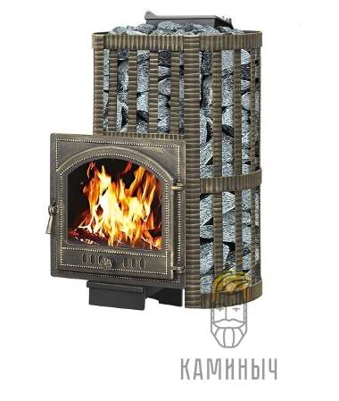 Печь для Бани Везувий Ураган Ковка 16 (205) — Каминыч