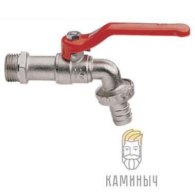 Кран шаровый 3/4&quot; с носиком — Каминыч