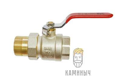 Кран шаровый 3/4&quot; без носика — Каминыч