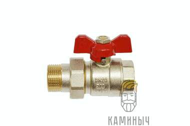 Кран шаровый 3/4&quot; без носика — Каминыч