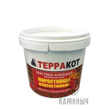 Мастика жаростойкая терракот — Каминыч