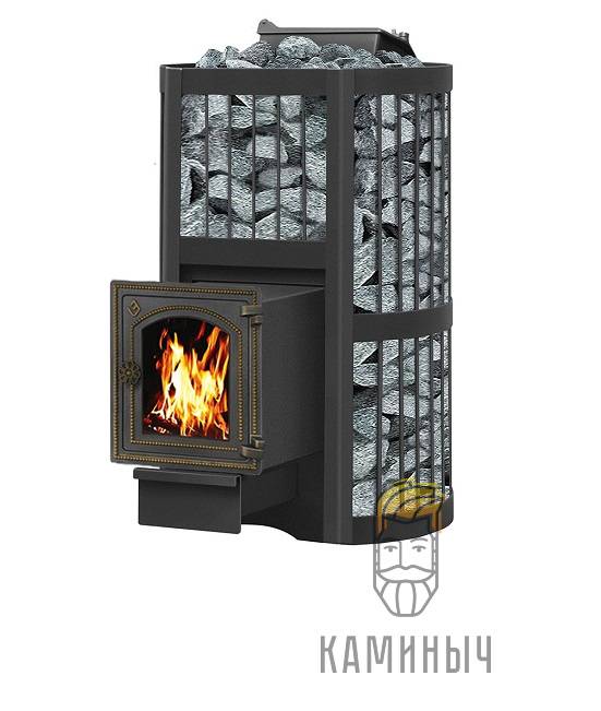 Печь для Бани Везувий Ураган Стандарт 16 (ДТ-4С) по Супер Ценам в Каминыче