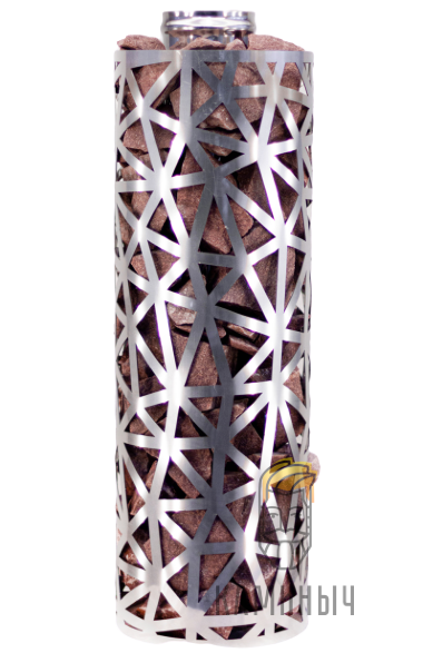 Сетка-каменка №2 (Лед) — h-750 мм — нерж 1,5 мм AISI 430 — Каминыч