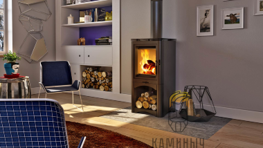Печь-камин Kratki KOZA/K5/S/W (7 кВт) — Каминыч