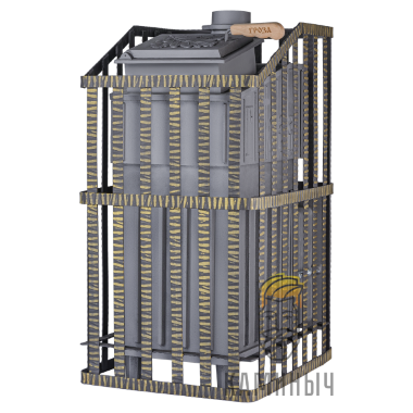 Печь для бани Гроза 18 (М) Ураган — Каминыч