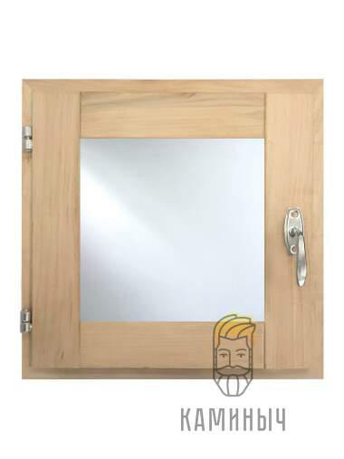 Окно для бани 50×50 см — Каминыч