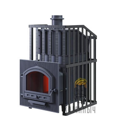 Печь для бани Гроза 24 (П) Ураган &mdash; Каминыч