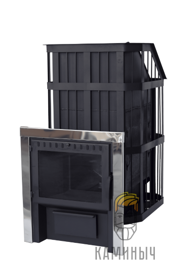 Печь для бани Сибирь ЗК Панорама — Каминыч