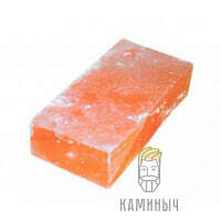 Кирпич из гималайской соли шлифованный — Каминыч