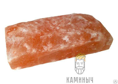 Кирпич из гималайской соли натуральный — Каминыч