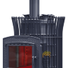 Печь для бани AVANGARD ЗК 24 (П2) Ураган в сетке Тюльпан