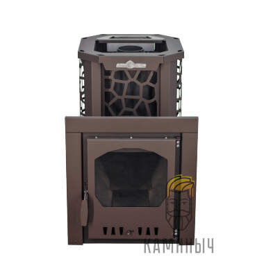 Печь для бани "Сталь-Мастер HARD" 14L Панорама &mdash; Каминыч