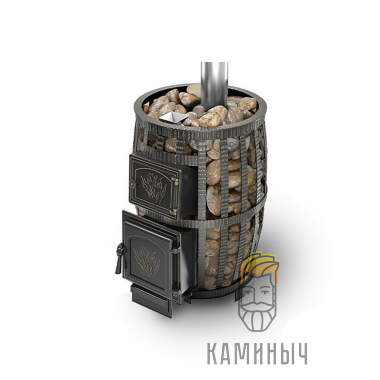 Печь для бани Везувий Легенда Русский Пар Ковка 18 (271) б/в — Каминыч