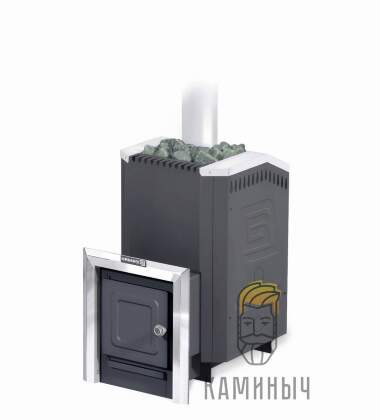 Печь для бани Ермак 12 СТАНДАРТ Сталь 8мм — Каминыч