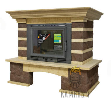 Каминная облицовка Jabo Marmi ANNA (песчаник, пристенная) — Каминыч