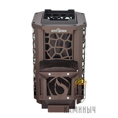 Печь для бани &quot;СТАЛЬ-МАСТЕР&quot; 14М в сетке (6мм, 09Г2С) — Каминыч