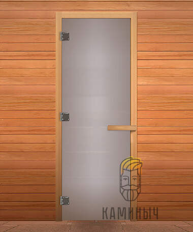 Дверь для бани сатин — Каминыч