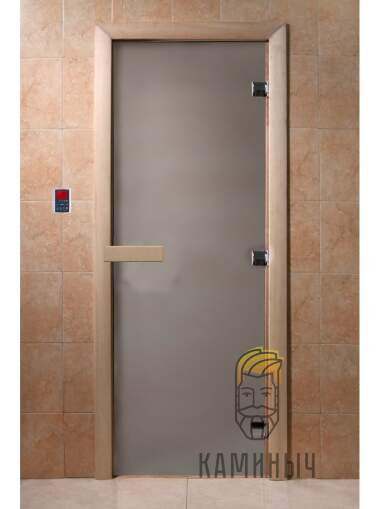Дверь для бани сатин — Каминыч
