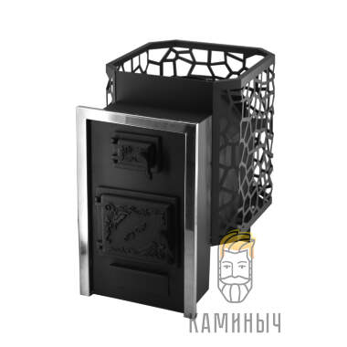 Печь для бани &quot;РАДА 8 В СЕТКЕ&quot; XXL — Каминыч