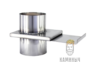 Шибер-задвижка 0,15 м нерж 1 мм — Каминыч