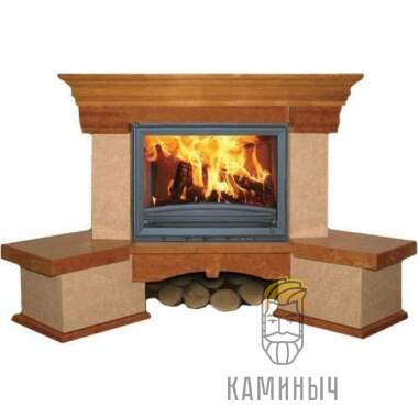 Каминная облицовка Jabo Marmi CASABLANCA (мрамор полированный, угловая) — Каминыч