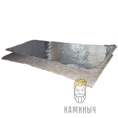 Базальтовый картон фольгированный 1000х600х5 — Каминыч