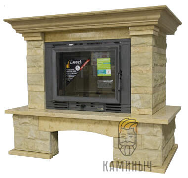 Каминная облицовка Jabo Marmi DARIA (песчаник, пристенная) — Каминыч