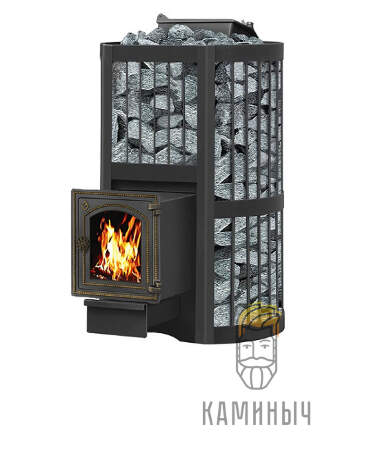 Печь для Бани Везувий Ураган Стандарт 28 (ДТ-4С) &mdash; Каминыч