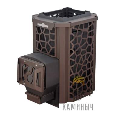 Печь для бани &quot;СТАЛЬ-МАСТЕР&quot; 24M в сетке (6мм, 09Г2С) — Каминыч