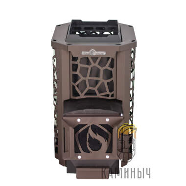 Печь для бани &quot;СТАЛЬ-МАСТЕР&quot; 24M в сетке (6мм, 09Г2С) — Каминыч