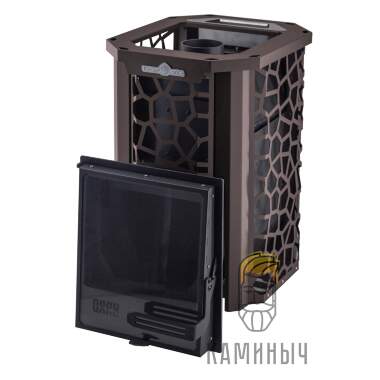 Печь для бани &quot;Сталь-Мастер HARD&quot; 18L 2021 Панорама  — Каминыч