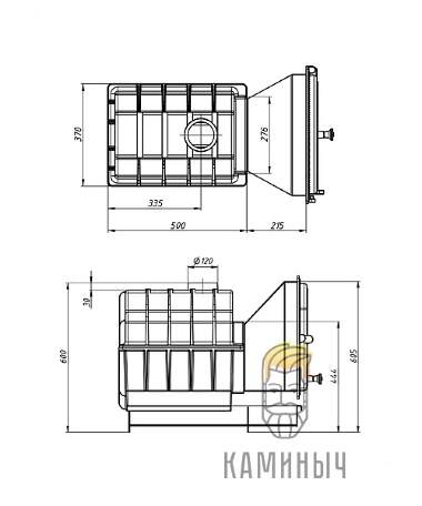 Печь для бани Везувий Легенда Ретро 24 (205) — Каминыч