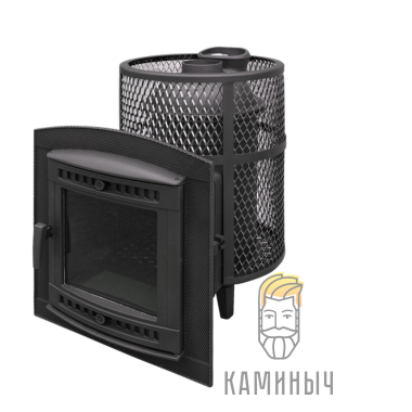 Печь для Бани Атмосфера L сетка нержавейка — Каминыч