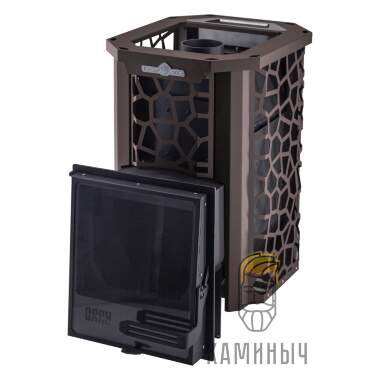 Печь для бани &quot;Сталь-Мастер HARD&quot; 28L 2021 Панорама  — Каминыч