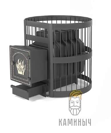 Печь для бани Везувий Легенда Ретро Стандарт 24 (ДТ-4) &mdash; Каминыч