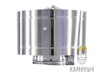 Зонт-дефлектор нержавейка — Каминыч