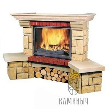 Каминная облицовка Jabo Marmi MARTA (песчаник, угловая) — Каминыч